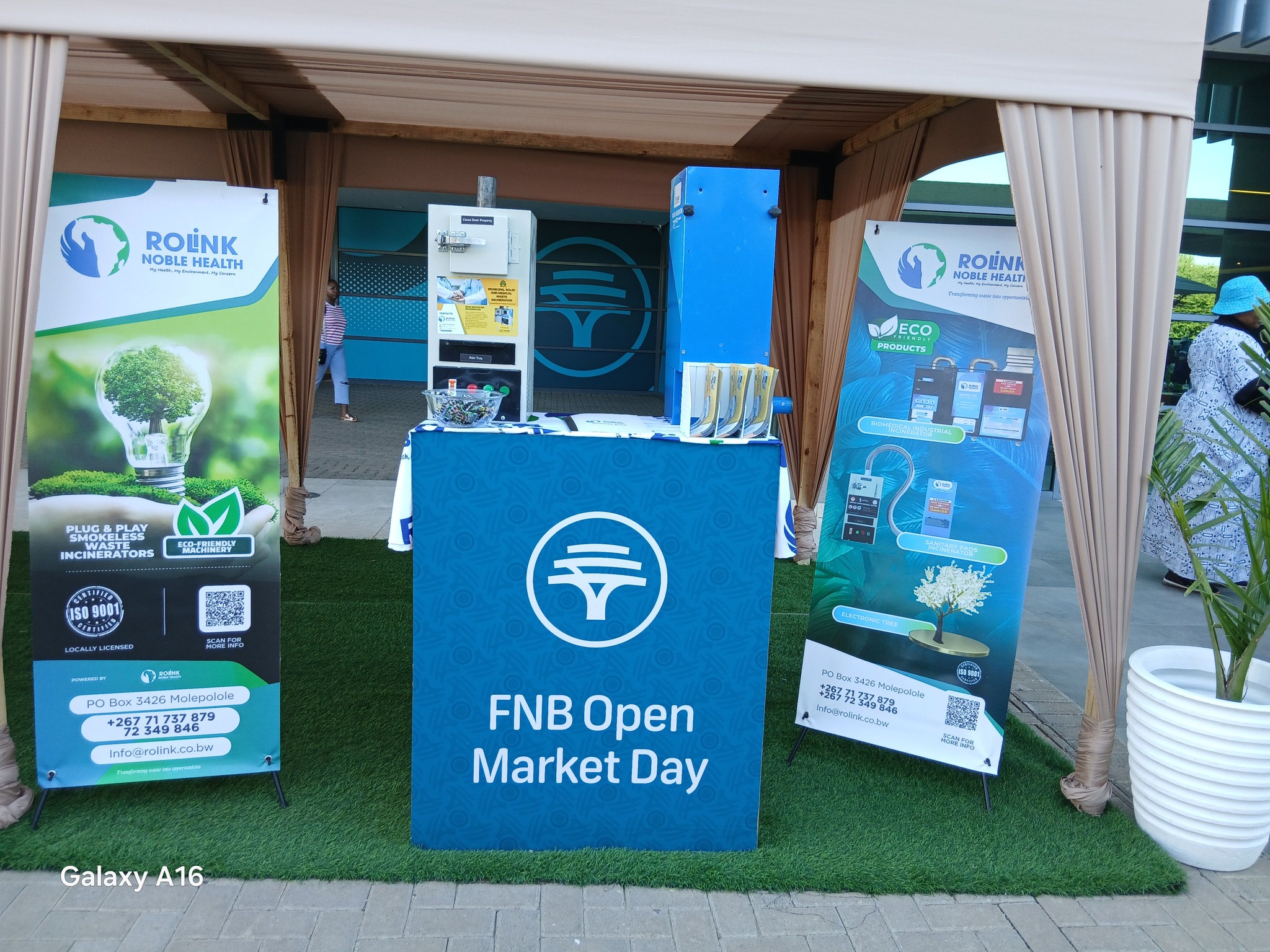 Rolink Noble Health at FNB Open Market Day
