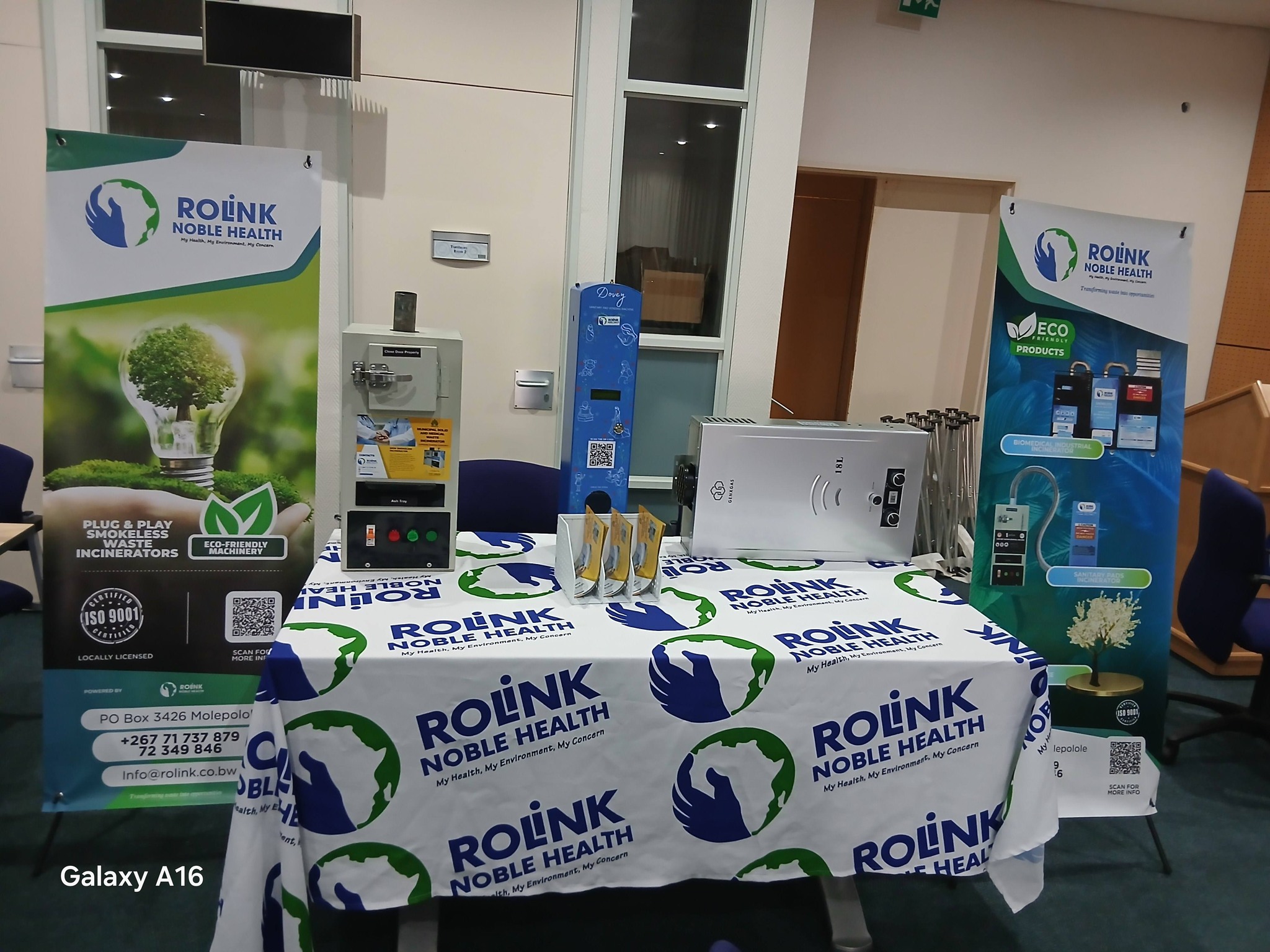 Rolink Noble Health exhibition
