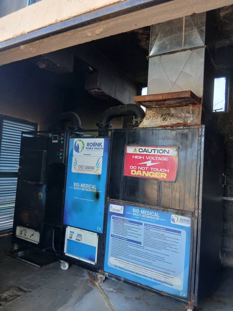 Bio-medical waste incinerator installed at facility