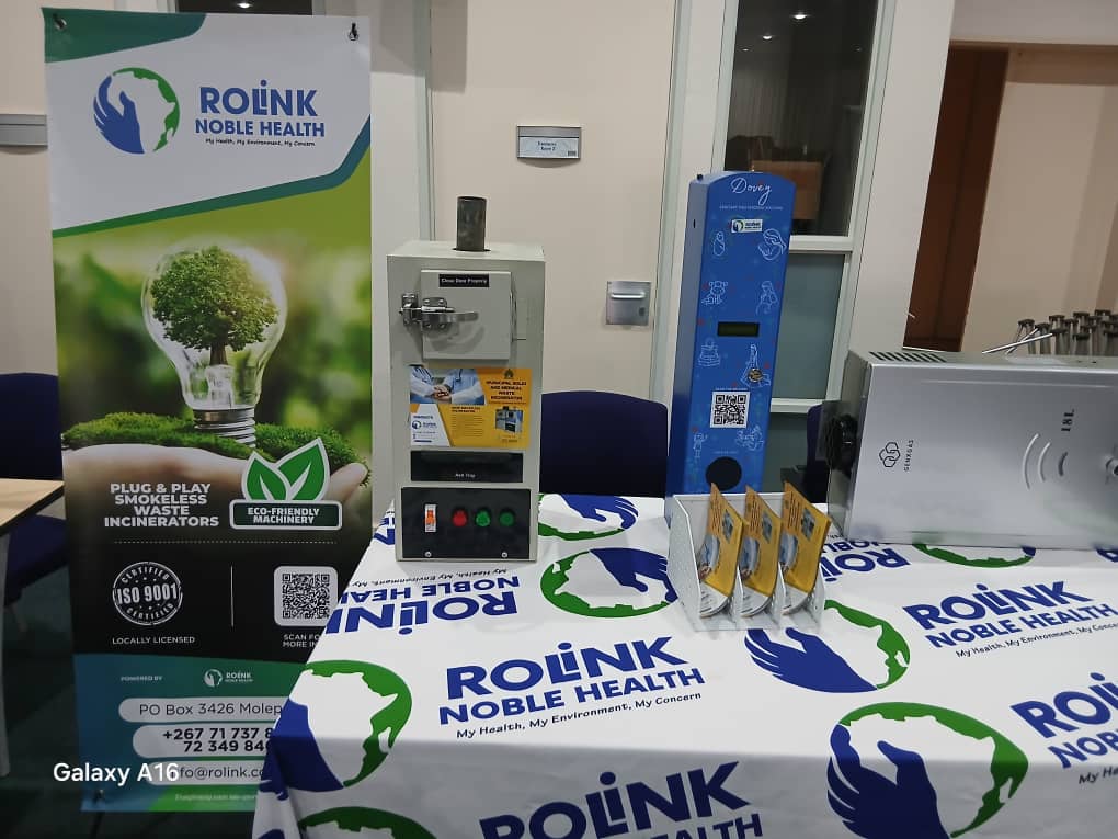Rolink Noble Health product display at summit